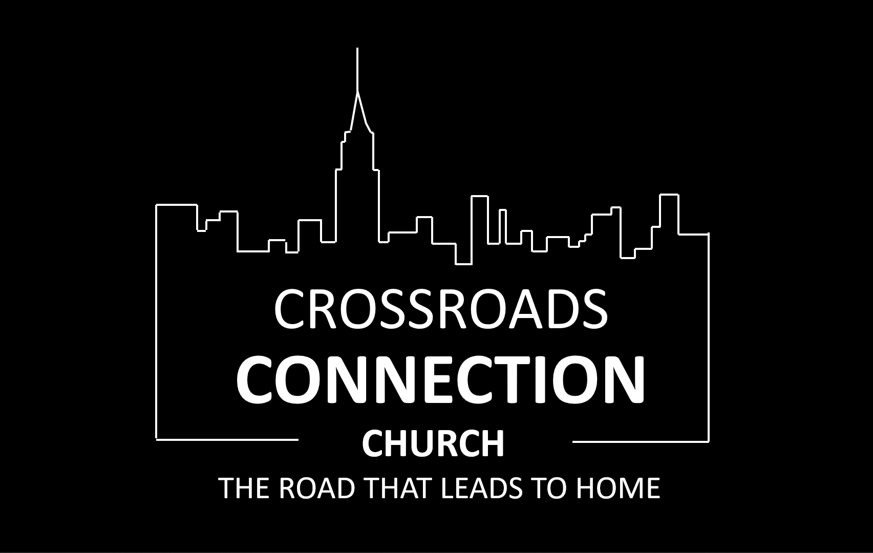 Crossroads Connection Cityscape Logo